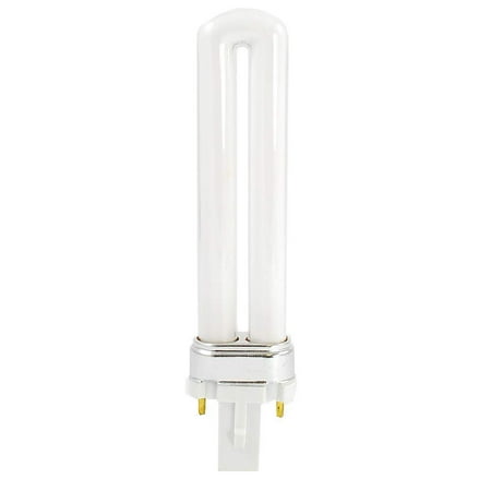 - SYLVANIA 20327 - CF7DS/827/ECO - 7 Watt CFL Light Bulb - Compact Fluorescent - 2 Pin G23 Base - 2700K -