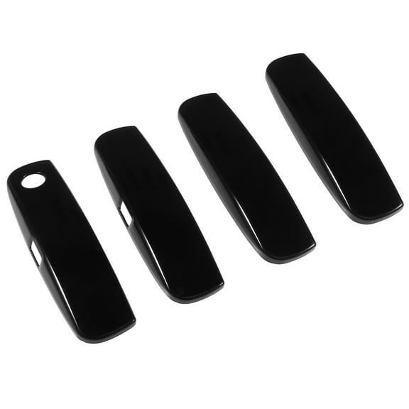 4pcs Front Rear Glossy Black Door Handle Trim Cover for Dodge Charger 2011-2021