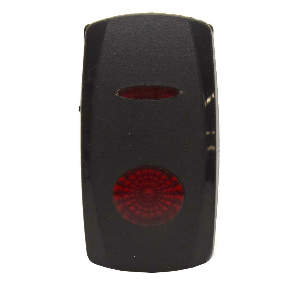 Carling On/Off Contura V Boat Rocker Switch | Blank 4 Spade 12 Volt