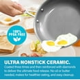 thumbnail image 7 of Gotham Steel 15 Pc Ceramic Pots and Pans Set Non Stick, Copper Cookeware Set with Utensils, Pot and Pan Set Nonstick, Induction Compatible with Stay Cool Handles, Aqua Blue, 7 of 7