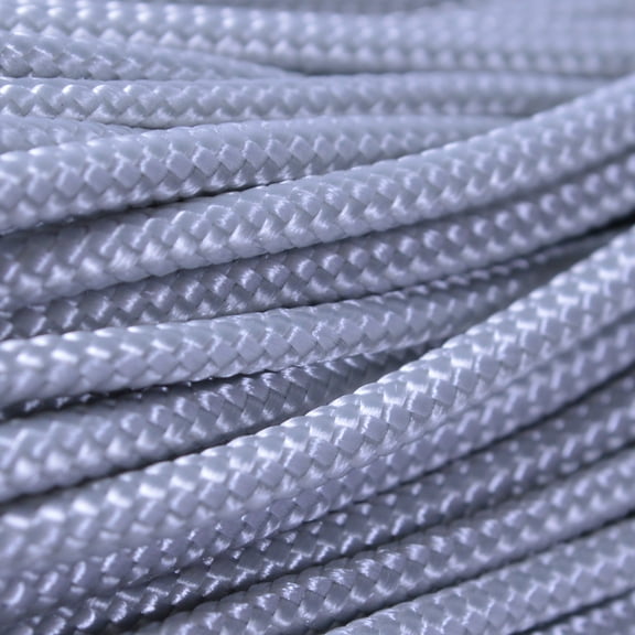 Bored Paracord Brand 425 Lb. Type II Cord - Silver Grey