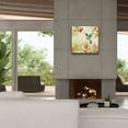 thumbnail image 4 of Epic Graffiti 'Hummingbirds Song III' by Silvia Vassileva, Canvas Wall Art, 26"x26", 4 of 8