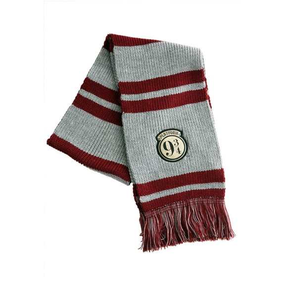 Harry Potter Platform 9 3/4 Striped Scarf with Foil Standard