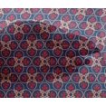 thumbnail image 4 of oneOone Viscose Chiffon Fabric Floral Block Printed Fabric 1 Yard 42 Inch Wide, 4 of 4