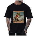 thumbnail image 4 of JLFKNG Summer Mens Cool T Shirt Men T Shirt Strawberry Jam But My Is Not T Shirt Fashion Novel Picture T Shirt Suitable For Beach, Vacation, Traveling, 4 of 4