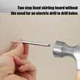 thumbnail image 3 of ZOUBAOQ 50/100pcs Double-Headed Skirting Thread Seamless Nail Non Nails Marking, 3 of 8