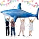 thumbnail image 1 of Juguete inflable para piscina con forma de tiburón ILEISURELY, extra grande, 2 m, 1 of 7