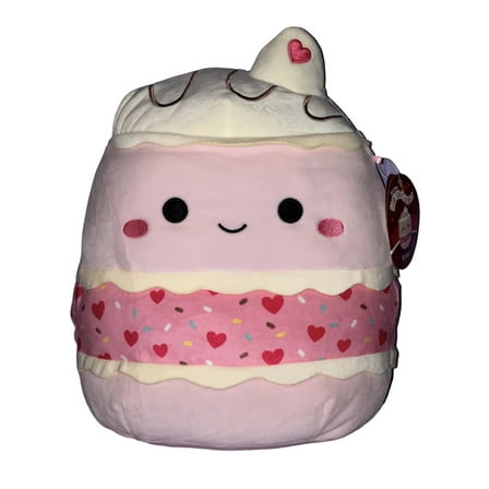 Squishmallow Brinya the Vanilla Cake 12” Valentines Day