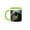Green/White, variant on 3drose, Kalona Barn with Ivy, 15oz Mug