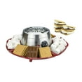 thumbnail image 1 of Brentwood Indoor Electric Stainless Steel S’mores Maker with 4 Trays and 4 Roasting Forks, 1 of 8