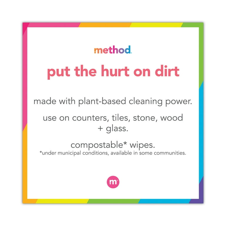 Method All-Purpose Surface Cleaner Refill Pink Grapefruit -- 68 fl oz -  Vitacost