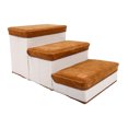 thumbnail image 3 of ROMANSENTIAL Pet Ladder Cotton Cloth Brown With Streamlined Design For Home Use, 3 of 7