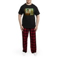 thumbnail image 5 of CafePress - Sock Monkey Steampunk Scientist Men's Dark Pajamas - Men's Dark Loose Fit Cotton Pajama Set, 5 of 7