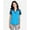 Electric Blue/ Classic Navy Heather, variant on CORE365 CE112CW Women's Fusion ChromaSoft™ Colorblock Polo-Classic Red/ Carbon Heather-XL