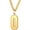 gold number 0, variant on Men's Women's Personality Stainless Steel Numbers 1 to 9 Football Hip Hop Rock Minimalist Amulet Necklace