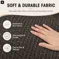 thumbnail image 6 of Aukfa 3-Piece Recliner Sofa Set - 41" Oversized Recliner Overstuffed Armchair for Living Room, Microfiber, Gray, 6 of 9