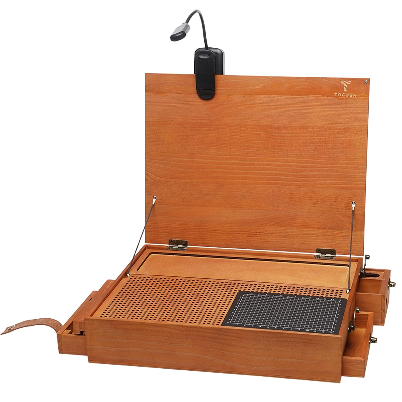Workbench Model Building Table Storage Organizer Durable Wood Cutting Mat for DIY Enthusiasts Studio
