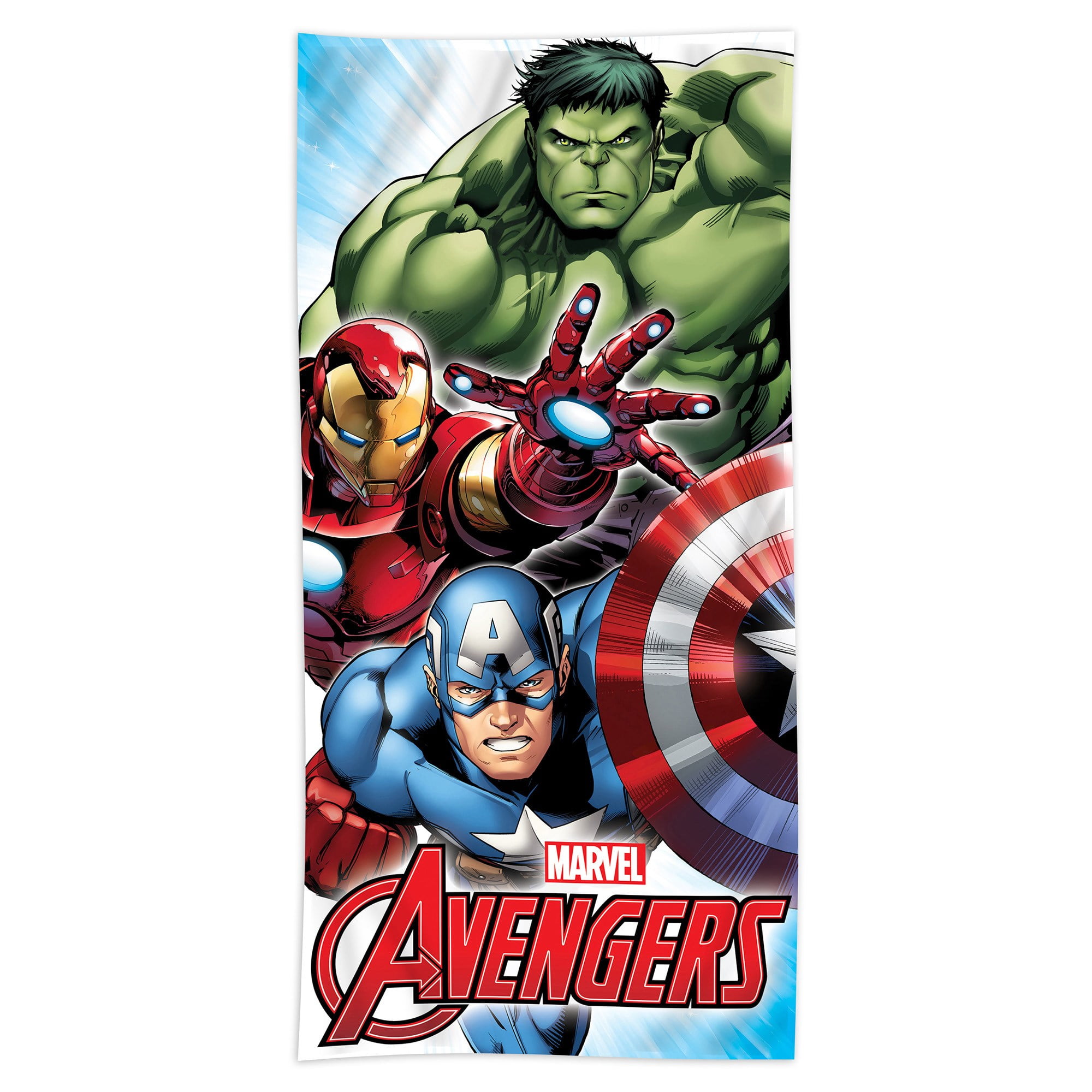 Marvel S Mighty Avengers 100 Cotton Beach Towel Walmart Com Walmart Com