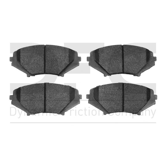 Dynamic Friction Company 5000 Advanced Brake Pads - Semi Metallic 1551-1009-00-Front Set For 2004-2011 Mazda RX-8