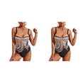 thumbnail image 3 of Soidarity Trajes de baño de poliéster elegantes y duraderos para mujeres: para fiestas de verano Trajes de baño modestos y modernos para Type14 NO14, 3 of 6
