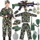 thumbnail image 1 of Disfraz de regalo para niños del ejército para niños militares con juguetes del ejército de 8 a 10, 1 of 7