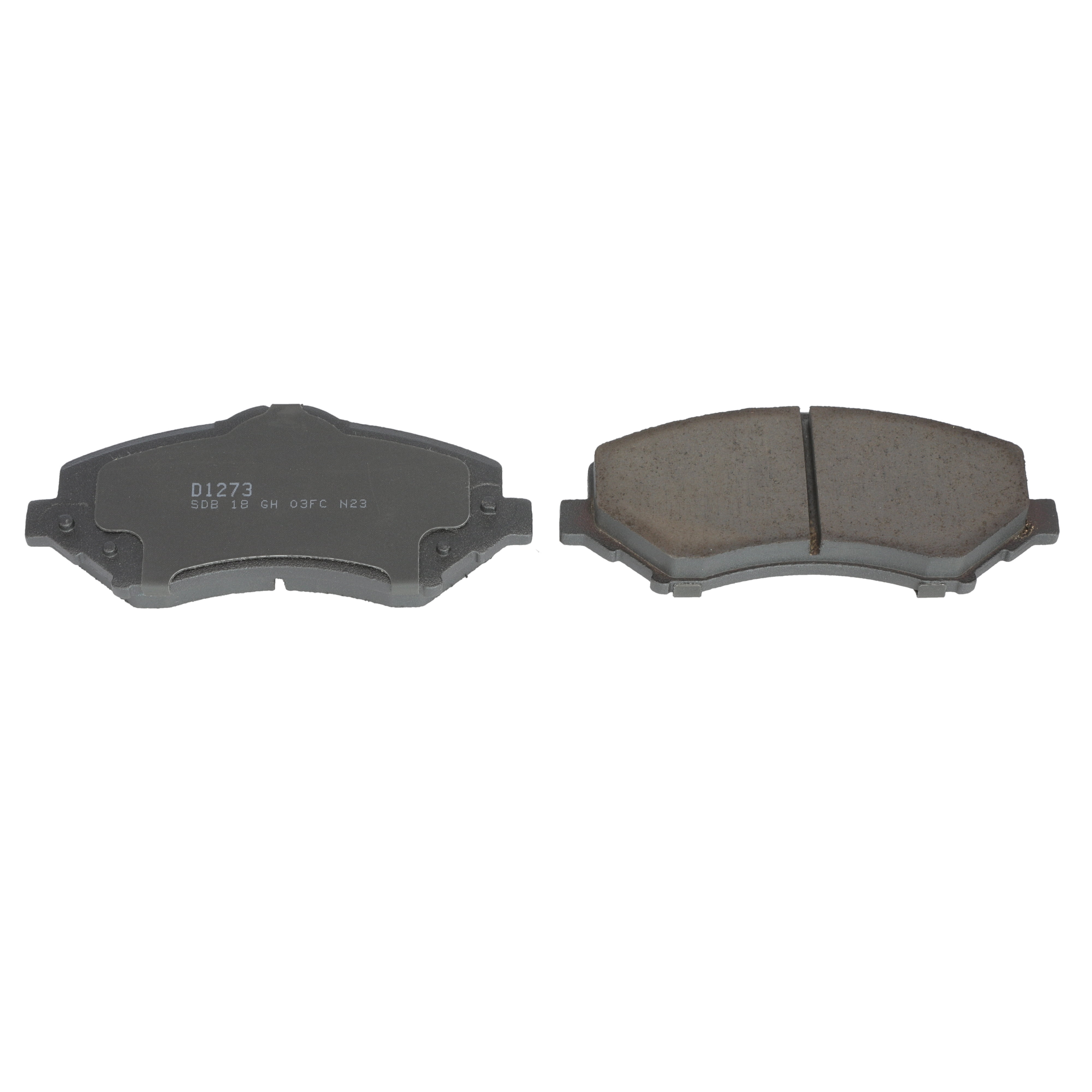 Winstop Brake Pad Set, Front WS.1273.0.C, Jeep Wrangler 2017-2007