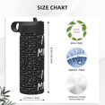 thumbnail image 4 of Pofeuu I love Math Print 18oz Sports Insulated Kettle, Sports Bottle Water Bottles For Men Women For Gym Hiking Camping Running Mountain Bike Outdoor Sports, 4 of 8