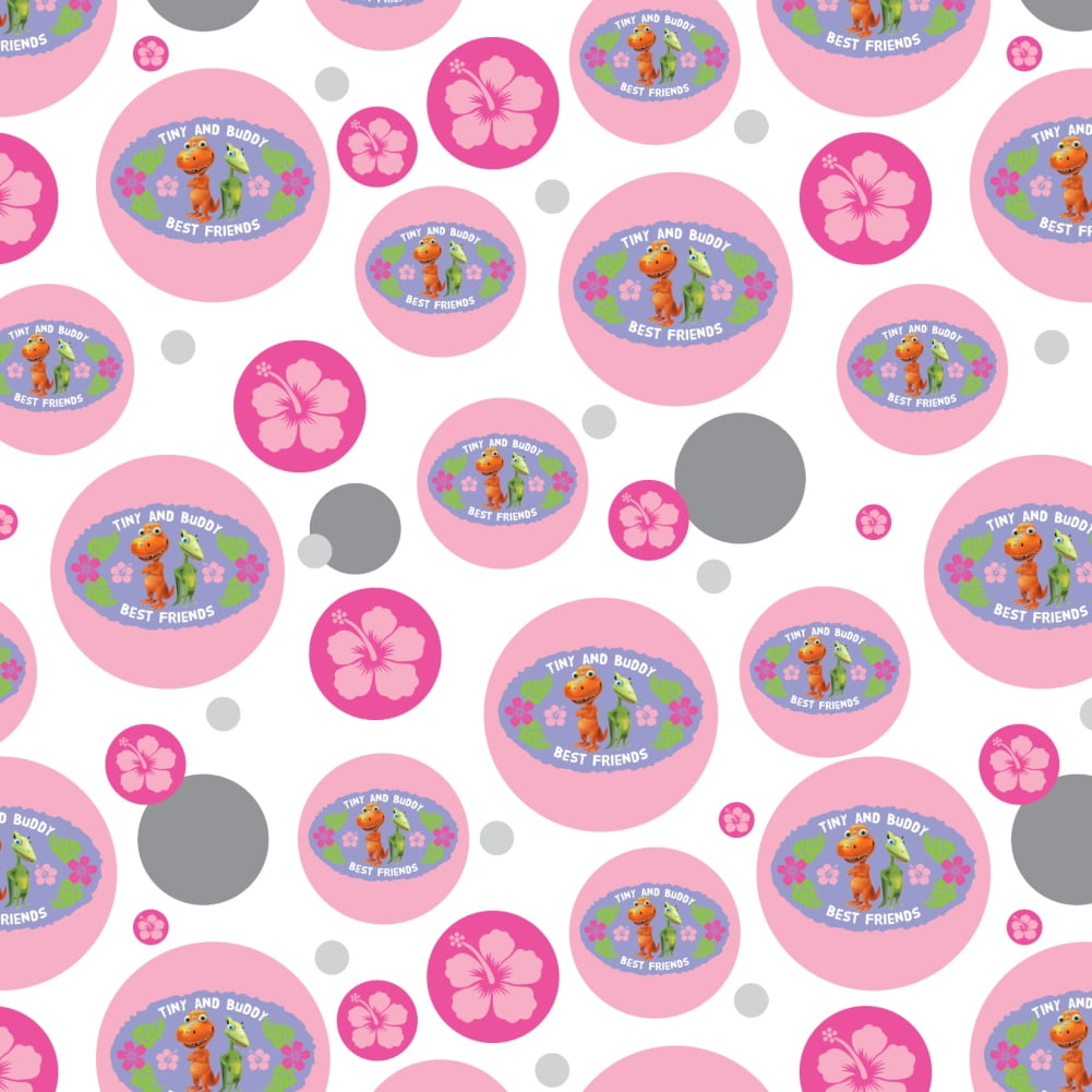 Tiny Buddy Best Friends BFF Dinosaur Train Premium Gift Wrap Wrapping Paper Roll