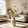 thumbnail image 5 of MMJ Artificial Peony Flower White Faux Peony Branch 28in for Vase Table Centerpiece Wedding Party Home Sofa Display, 5 of 6