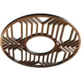 thumbnail image 2 of 18"OD x 6 5/8"ID x 1/2"P Empire Architectural Grade PVC Pierced Ceiling Medallion, Antiqued Copper, 2 of 6