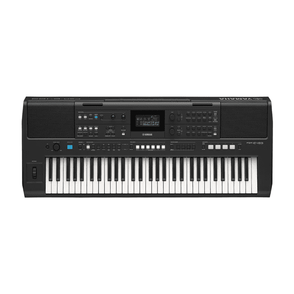 Teclado Musical Yamaha Psr-e483 61 Teclas Portatil Color Negro