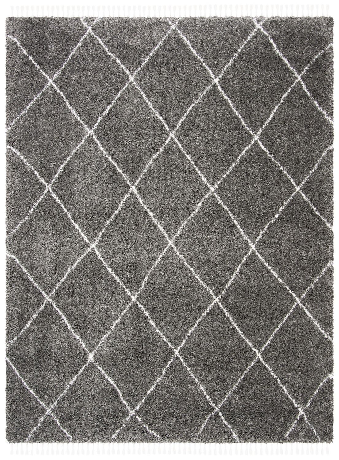 Safavieh Moroccan Fringe Alastar Geometric Shag Area Rug