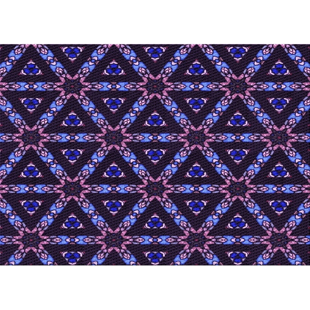 Ahgly Company Machine Washable Indoor Rectangle Transitional Purple Sage Bush Purple Area Rugs, 4' x 6'