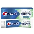 thumbnail image 2 of (2 pack) Crest Toothpaste Clean Breath Spearmint 4.6oz - Neutralizes Bad Breath, Antibacterial Protection, Fights Cavities, Freshens Breath, Gently Whitens, 2 of 16