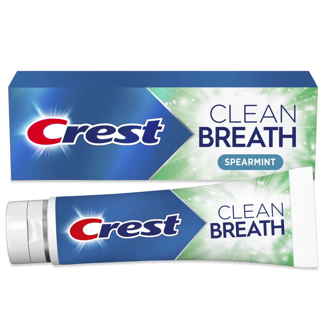 Crest Clean Breath Spearmint Toothpaste, 4.6 oz