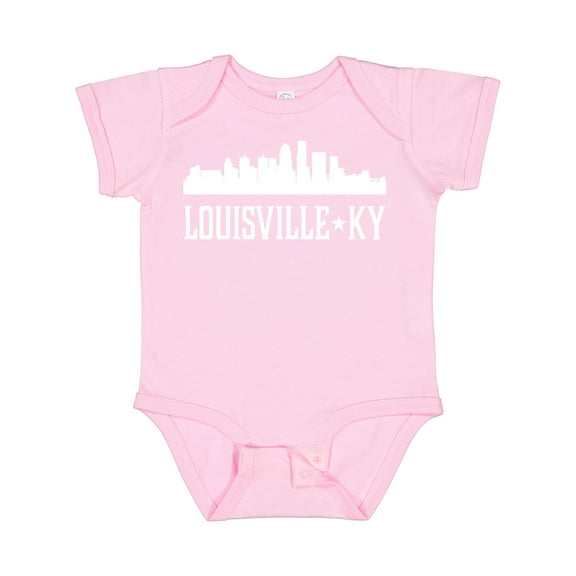Inktastic Louisville Kentucky Skyline Ky Cities Boys or Girls Baby Bodysuit
