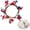 Red, variant on Red White and Blue Decorations Napkin Rings 1PCS 4Th of July Napkin Ring Holder Patriotic Napkin Rings Blue Red White Berry Napkin Buckle for Independence Day Dinning Table Parties Decoration