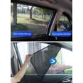 thumbnail image 4 of Parasoles Para Ventana De Coche, 4 Uds., Protección Solar, Parasol Para Ventana Delantera/Trasera, Cortina Magnética Para Coche, Bloqueador De Sol Muyoka Hogar, 4 of 7