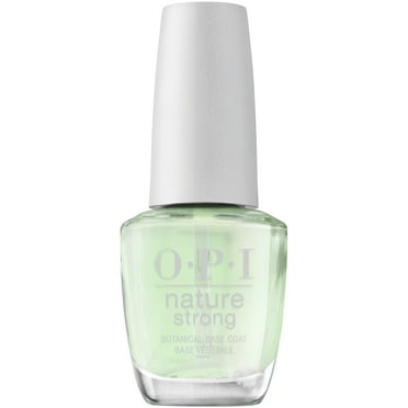 OPI Nature Strong Nail Lacquer, Base Coat, Clear Nail Polish, 0.5 fl oz