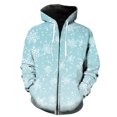 thumbnail image 1 of Sudadera con capucha y cremallera para hombre, con estampado de copos de nieve de invierno, de gran tamaño, genial, gran oferta 2024, hip hop, divertida, informal, primavera, moda, estampado 3D para a, 1 of 6