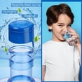 thumbnail image 6 of Elbourn 100 Pack Water Bottle Caps,55mm 3/4.5/5 Gallon Non Spill Water Jug Caps,Replacement Snap On Caps for Water Dispenser Jugs, 6 of 7