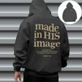 thumbnail image 4 of Christian Hoodies for Men 2025 Made In Image Hoodie Long Sleeve Hooded Sweatshirt with Pockets Pullover Mens Hoodies, 4 of 6