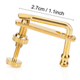 thumbnail image 3 of 16Pcs Violin Fine Tuners Gold Violin Parts String Adjusters Replacement for 4/4 Violin, 3 of 7