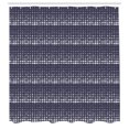 thumbnail image 3 of Ambesonne Abstract Shower Curtain, Polka Dotted Flows Pattern, 69"Wx84"L, Dark Indigo and White, 3 of 5