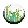 thumbnail image 3 of Junzan Cartoon Cactus Tire Cover Wheel Protector for Truck SUV Trailer Camping Rv Tire Cover 17 Inch, 3 of 9