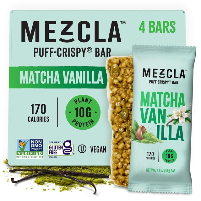Vegan Protein Bars, Gluten Free Snack Made with Dark Chocolate, Pea Protein, Almonds and Other Premium Ingredients, Healthy Snacks, Almond Butter Chocolate, 10g of Protein, 12 Pack
