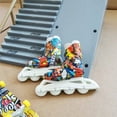 thumbnail image 1 of Mini Patins à Roulettes Jouets Patins à Doigts Mini Patins à Roulettes Mini Patins Chaussures Patin à Doigts Colorés Jouets de Paillettes, 1 of 7