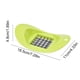 thumbnail image 3 of Cortador de papas fritas verde | Prensa de papas de acero inoxidable | Cortador de papas con un solo botón para papas fritas caseras | Cortador manual de verduras para cocina y hogar, 3 of 5