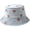 white, variant on Vjnyvs Strawberry Print Bucket Hat - Cute Summer Beach Hat for Women Men, Sun Protection Wide Brim Fisherman Cap