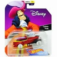 thumbnail image 2 of 2018 Hot Wheels 1/64 Disney Pixar Character Cars Series 6, Set of 6 Collectible Die Cast Toy Cars Steamboat Willie, Ariel, Jiminy Cricket, Captain Hook, Timon & Mr. Incredible, 2 of 7